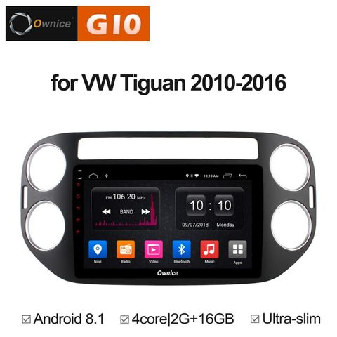 Ownice G10 S9908E  Volkswagen Tiguan (Android 8.1)